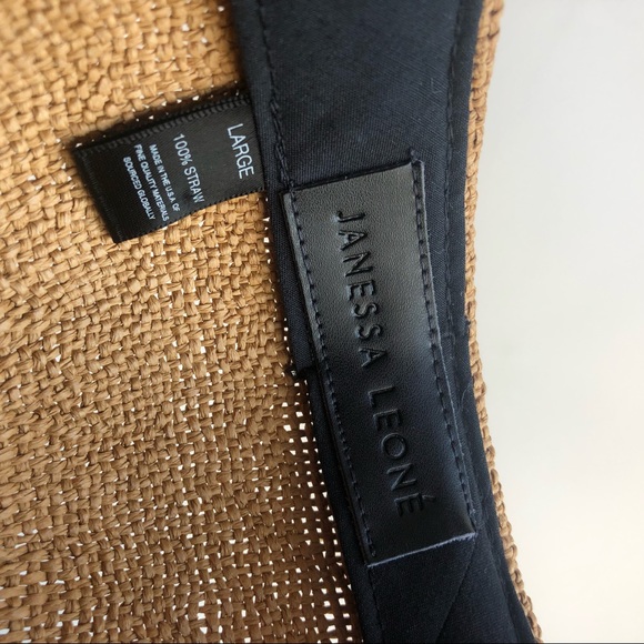 Janessa Leone straw cap - Picture 7 of 7